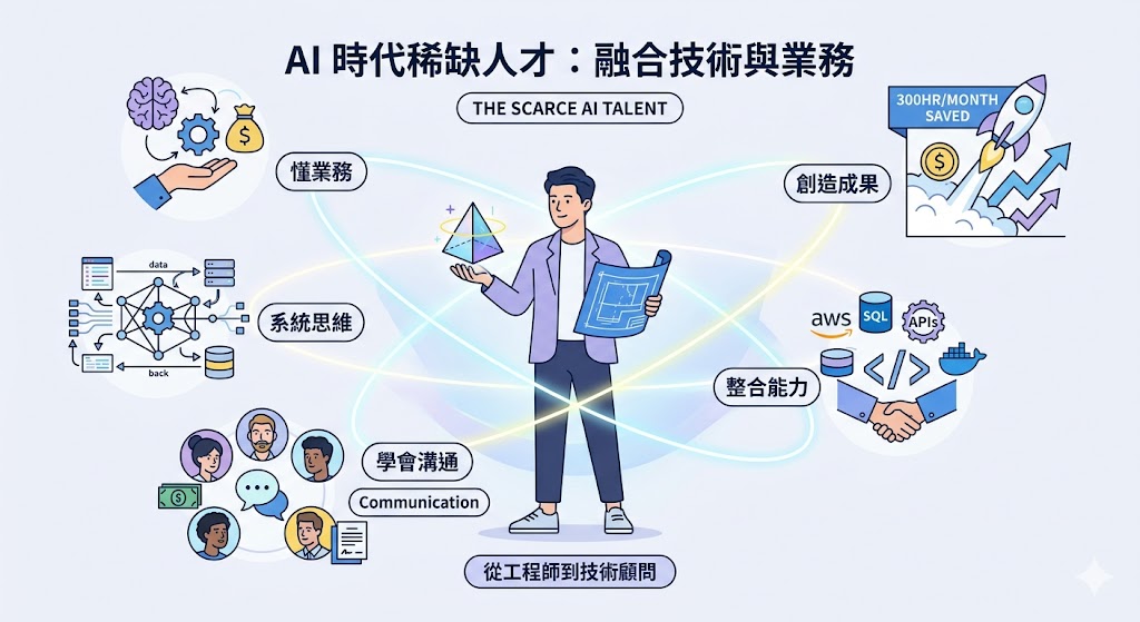 AI 時代稀缺人才文章