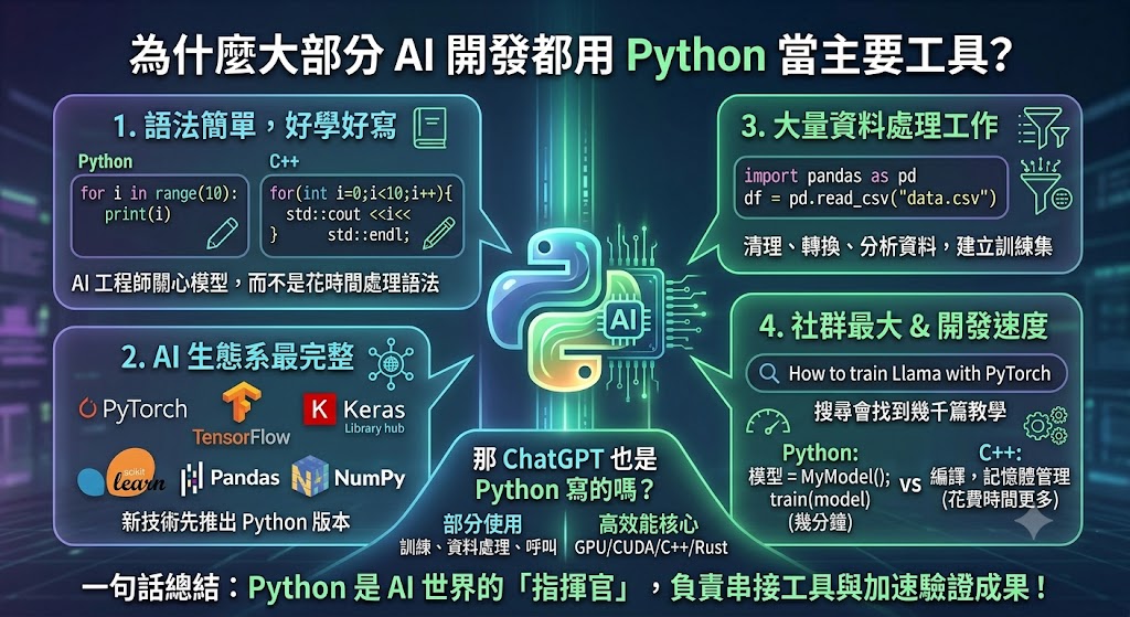 Python AI 開發主要工具文章